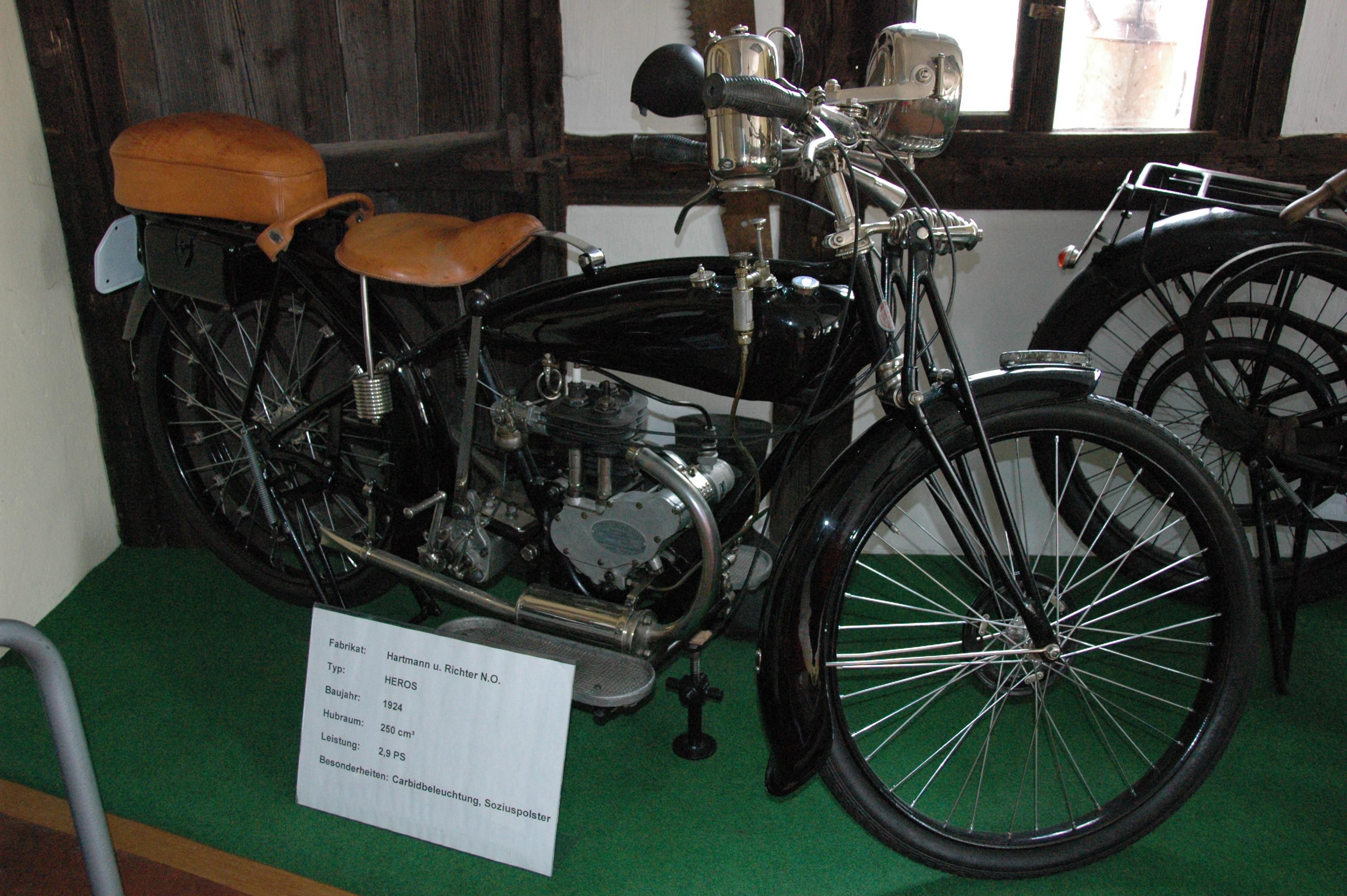 Motorrad-Veteranen und Technik-Museum